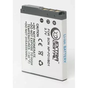 Extra Digital baterija NP-BD1 / NP-FD1 3,6 V 1200 mAh įkraunama ličio jonų