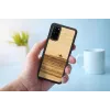 Telefono dėklas iš medžio ir polikarbonato Samsung Galaxy S20 Terra Black – apsauginis dėklas