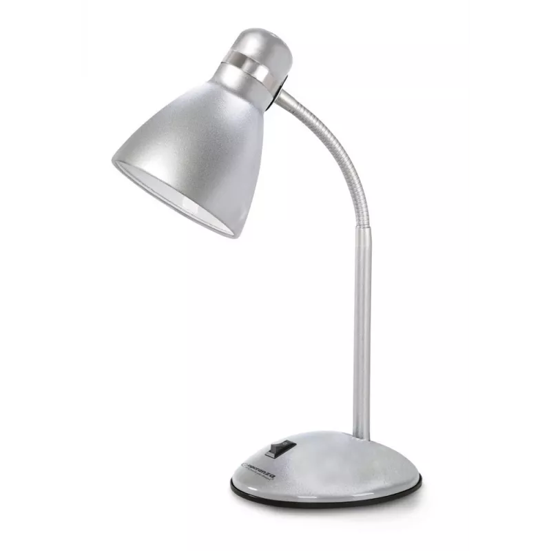 Stalinė lempa Esperanza ELD113S E27 12 W LED sidabrinė