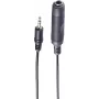 Garso adapterio kabelis ShiverPeaks BS30701 0,2 m 3,5 mm lizdas – 6,35 mm kištukas juodas