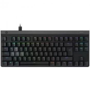 Mechaninė klaviatūra Logitech G515 Rapid TKL — tenkeyless, juoda, US International išdėstymas, USB, linijiniai jungikliai