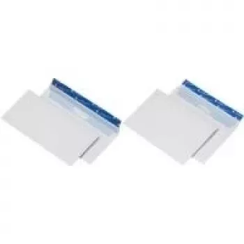 Vokas MAILmedia CYGNUS EXCELLENCE 114 x 229 mm lipnus su apsaugine juostele baltas