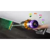 Belaidis dulkių siurblys Dyson V15 Detect Absolute, nikelio/gelsvos spalvos, 446986-01