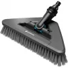 Gardenos Cleansystem rankenos šepetėlis soft flex 18812-20 Juoda Pilka 287 mm
