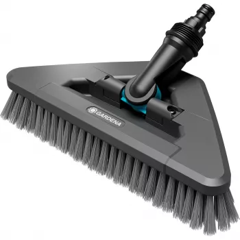 Gardenos Cleansystem rankenos šepetėlis soft flex 18812-20 Juoda Pilka 287 mm