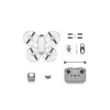 Dronas DJI Flip (RC-N3) 4 rotoriai, 48 MP kamera, 3840×2160 vaizdo įrašas, 3110 mAh baterija, juoda/balta
