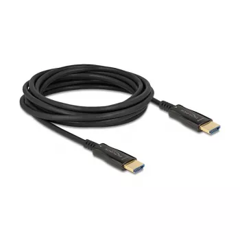 DeLOCK HDMI kabelis 5 m Type A Standartinis Kištukas Kištukas 48 Gbit/s Juodas