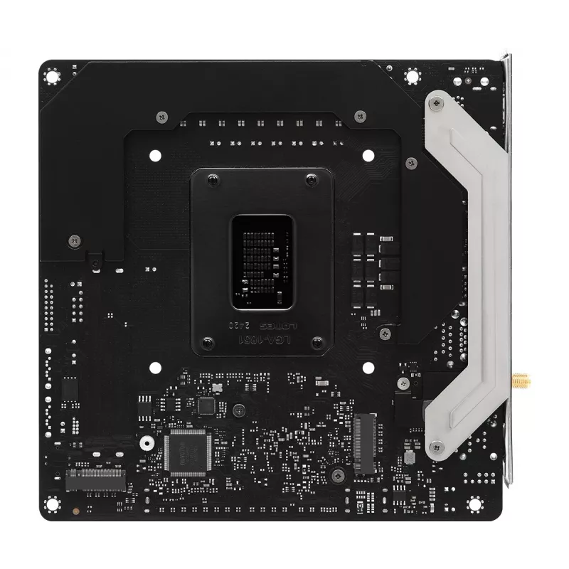 Motininė plokštė ASRock Phantom Gaming Z890I Nova WiFi — Intel Z890, LGA 1851, mini ITX, DDR5, 2x M.2, Wi‑Fi 6E/7, 5Gb LAN, Thunderbolt