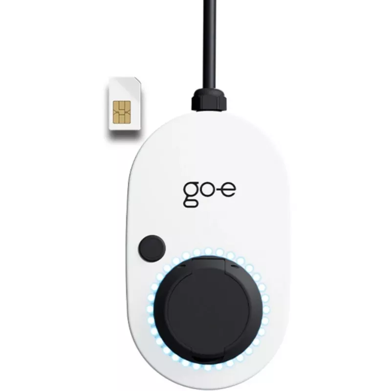 Įkroviklis Gemini 2.0, 11 kW (16A trifazis), Wallbox White/black, be kabelio, 4G/LTE