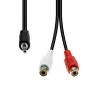 ProXtend M32XRCAF-002 garso adapteris, XLR (vyriškas) į 2× RCA (moteriškas), nesubalansuotas stereo, 0,2 m