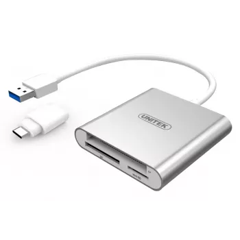 Unitek Flash-Card Reader USB3.0 + USB Type-C, Y-9313D
