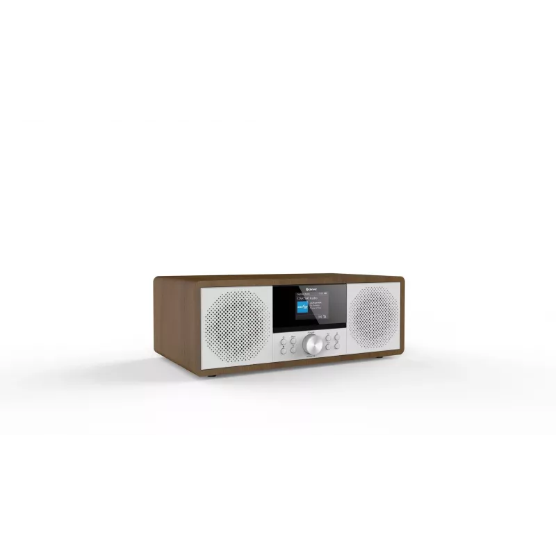 DENVER MIR-270DW internetinis radijas DAB+ FM 20W medinis korpusas