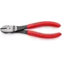 KNIPEX Didelės jėgos įstrižinės replės 160 mm, plastikinė danga
