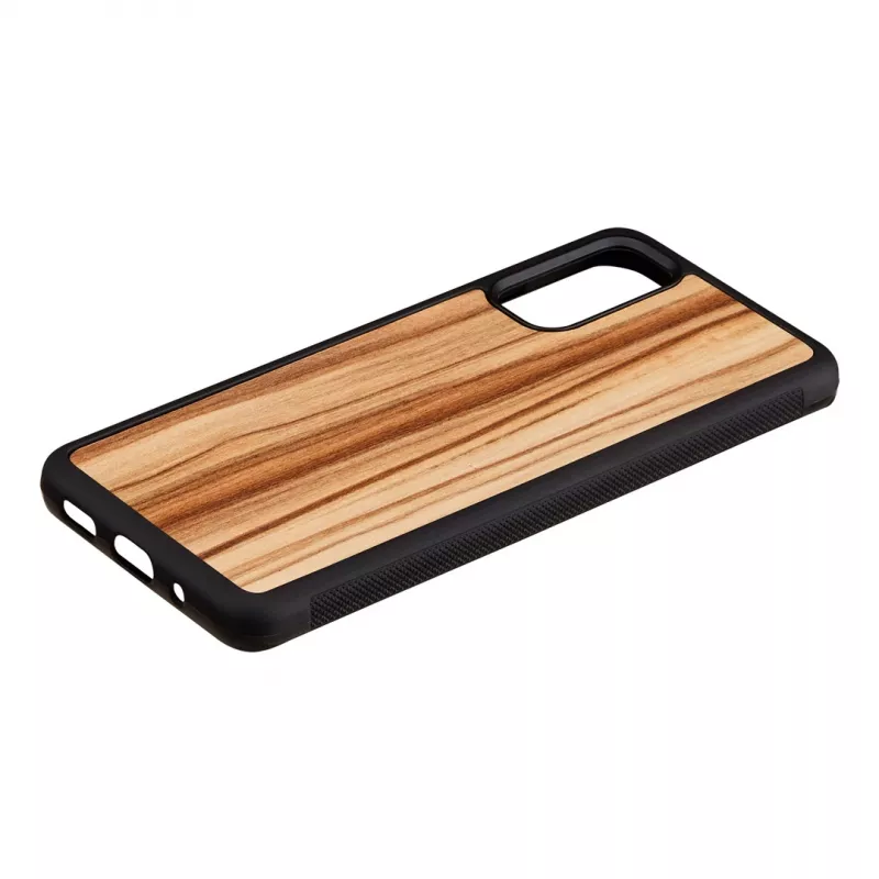 Man and wood Galaxy S20 Cappuccino Black – apsauginis dėklas Samsung Galaxy S20