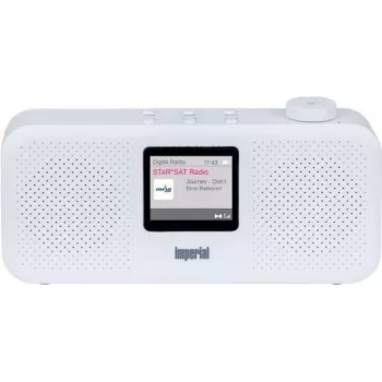 Imperial DABMAN 16 radijo laikrodis – analoginis ir skaitmeninis DAB/DAB+/FM imtuvas, 87,5–108 MHz, 174–240 MHz, 2 W (22-126-20)
