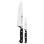 Virtuvinių peilių rinkinys ZWILLING 35645-000-0, nerūdijančio plieno ašmenys, juoda rankena, 420×95 mm