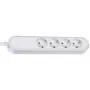Prailginimo laidas Bachmann SMARTLINE 1,5 m 4 AC lizdai vidaus patalpoms baltas
