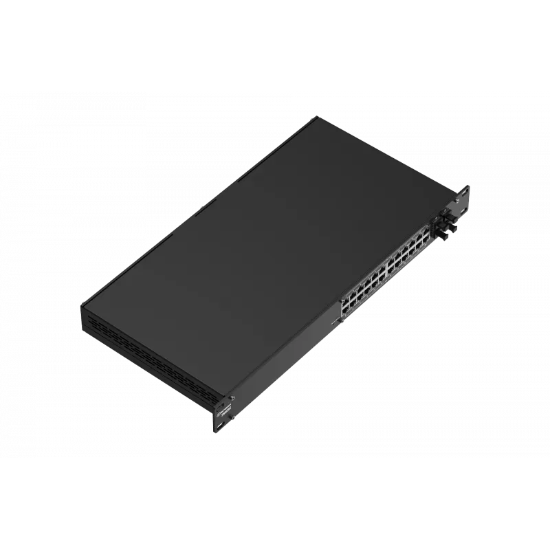 Valdomas L2+ jungiklis Teltonika SWM282 24 prievadai PoE+ 4 SFP SWM282