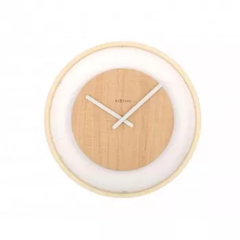 NeXtime klok 3046 Wood Loop, Ø30 cm, sieninis, medinis