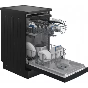 Indaplovė BEKO BDFS26123AQ, 45 cm, 10 komplektų, 49 dB, antracitas