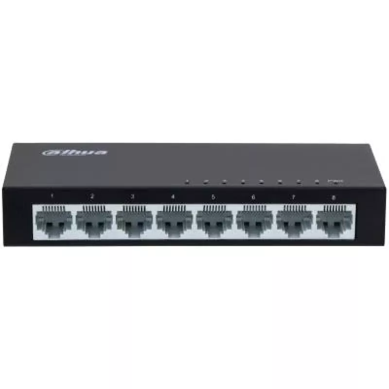 Tinklo jungiklis DAHUA SF1008-EUR 8 prievadų 10/100 Mbps nevaldomas
