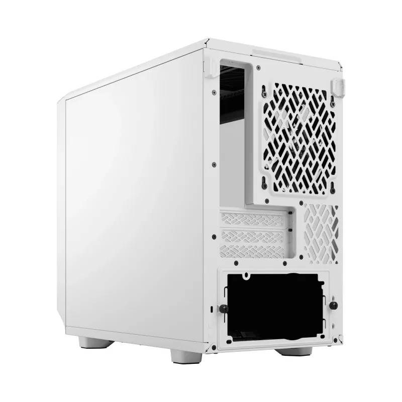 Fractal Design Meshify 2 Nano - Mini-ITX korpusas (grūdintas stiklas) - be maitinimo šaltinio (ATX) - Baltas - USB/Garsas (FD-C-MES2N-02)