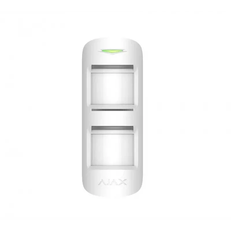 Ajax MotionProtect Outdoor belaidis PIR judesio detektorius luboms/sienai baltas