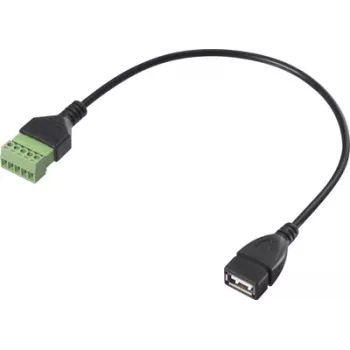Renkforce USB 2.0 adapterinis kabelis [1x 2.0 lizdas A - 1x gnybtinis sujungimas] RF-6443968 30 cm