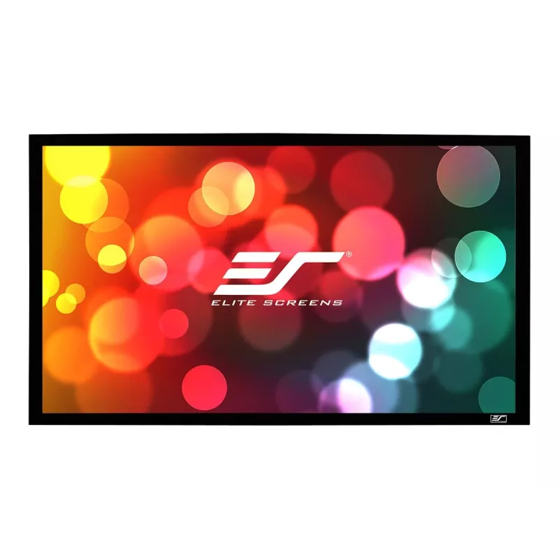 Elite Screens SableFrame Series ER100WH1 fiksuoto rėmelio projekcinis ekranas 100 colių 16:9