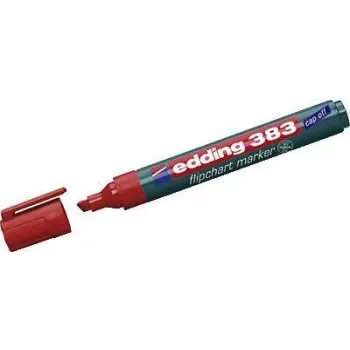 Markeris Edding e-383 10 vnt. Raudoni