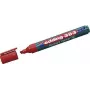 Markeris Edding e-383 10 vnt. Raudoni
