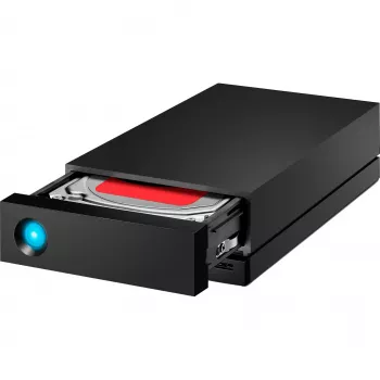 LACIE 1big Dock 8TB Thunderbolt 3 + USB 3.1 8,9cm 3,5 colio išorinis standusis diskas MAC PC pilka