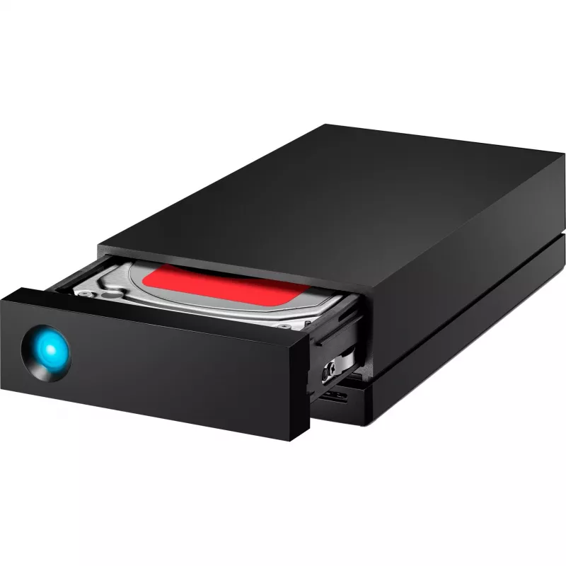 LACIE 1big Dock 8TB Thunderbolt 3 + USB 3.1 8,9cm 3,5 colio išorinis standusis diskas MAC PC pilka