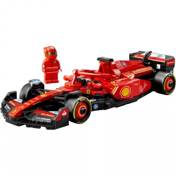 LEGO Speed Champions Ferrari SF-24 F1 lenktyninis automobilis rinkinys 77242 — 275 dalių, 1 minifigūrėlė, 10+ m.