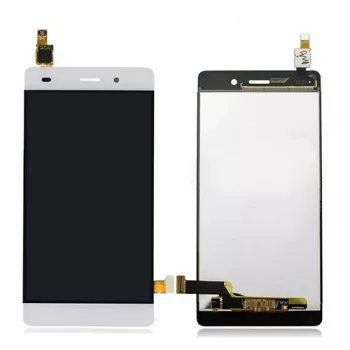 LCD ekrano modulis Huawei P8 Lite (baltas) atnaujintas