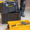 Stanley Essential Tool kietas dėklas plastikinis pilkas, geltonas
