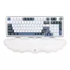 Baltas riešo pagalvėlė klaviatūrai White Shark KP-012