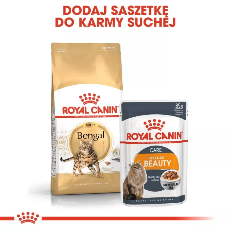 Royal Canin Bengal Adult sausas kačių maistas, 2 kg, paukštiena ir daržovės