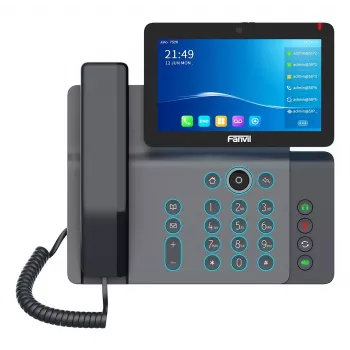 Fanvil V67 IP vaizdo telefonas juodas 20 linijų LCD Wi-Fi