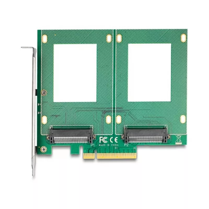 Vidinis U.2 adapteris DeLOCK 90162 PCIe sąsaja su LED indikatoriais