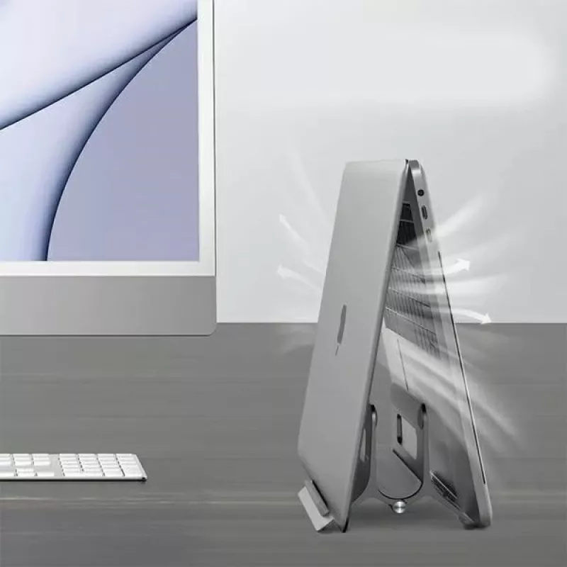 Gravity stovas MacBook pilkai