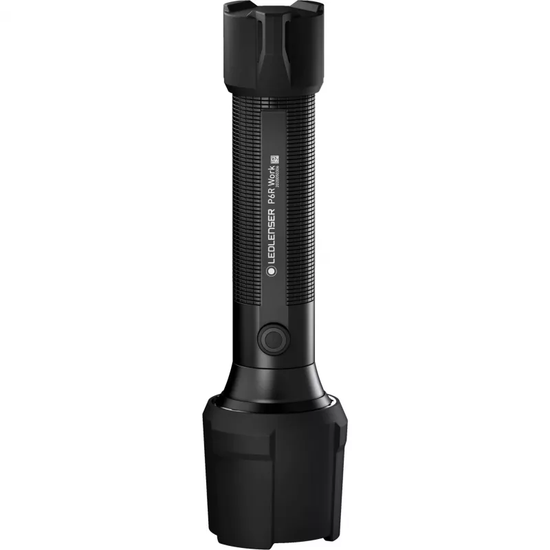 Ledlenser P6R Work juodas rankinis žibintuvėlis LED