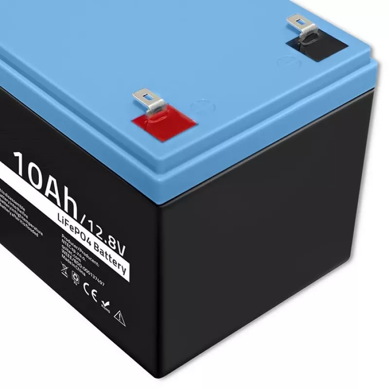 Įkraunama LiFePO4 baterija QOLTEC 10Ah 12.8V 128Wh su integruotu BMS