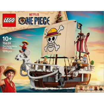 LEGO rinkinys Going Merry Pirate Ship 75639 – „One Piece“ plytų modelis
