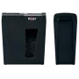 Popieriaus smulkintuvas REXEL Secure X8 – kryžminis pjovimas P-4, 4x40 mm, 8 lapų talpa, 14 L krepšelis, juodas