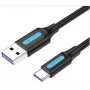 USB-C į USB-A laidas Vention CORBG USB 2.0, duomenų perdavimas