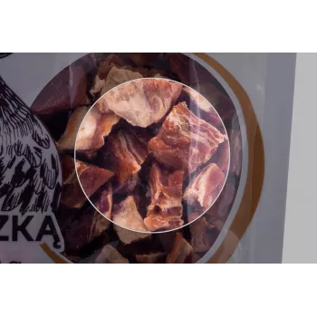 Šuns dresūros skanėstai Hilton Treaning Treats Duck 80 g – minkšti, anties skonio dresūros užkandžiai