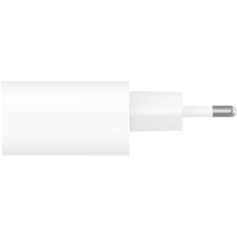 Belkin WCA004vfWH belaidis greitojo įkrovimo adapteris išmaniesiems telefonams ir planšetiniams kompiuteriams, baltas