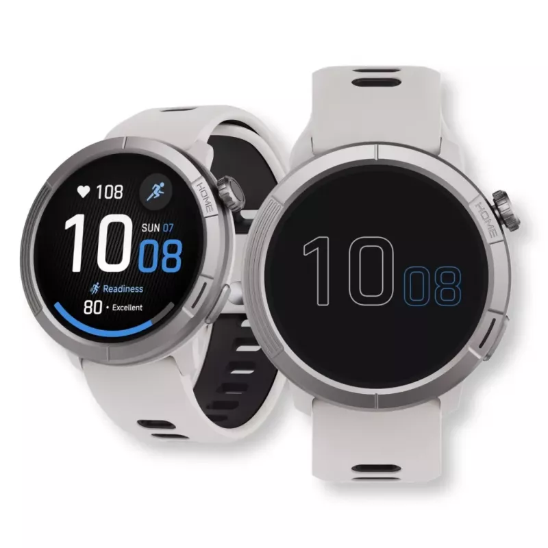 Stelio Activ Pro GPS STSWA102TN išmanusis laikrodis, 46 mm titano korpusas