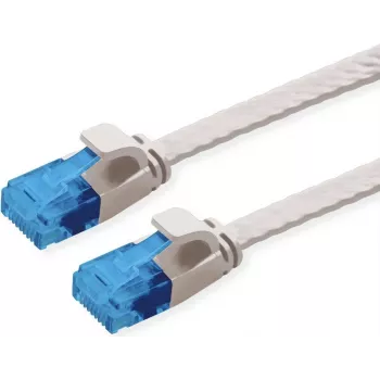 VALUE Patch Cable Cat.6A (Class EA) UTP, itin plokščias, pilkas, 1,5 m (21.99.2014)